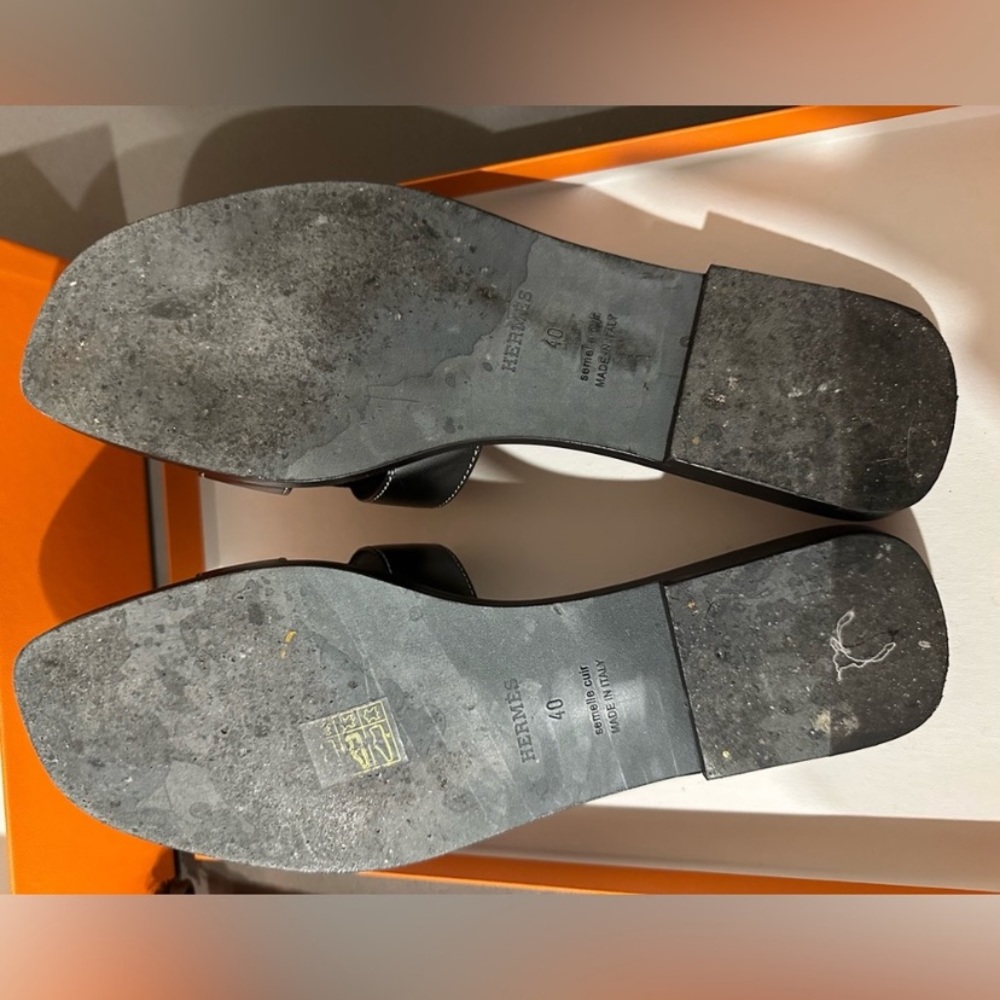 Hermes Oran sandals